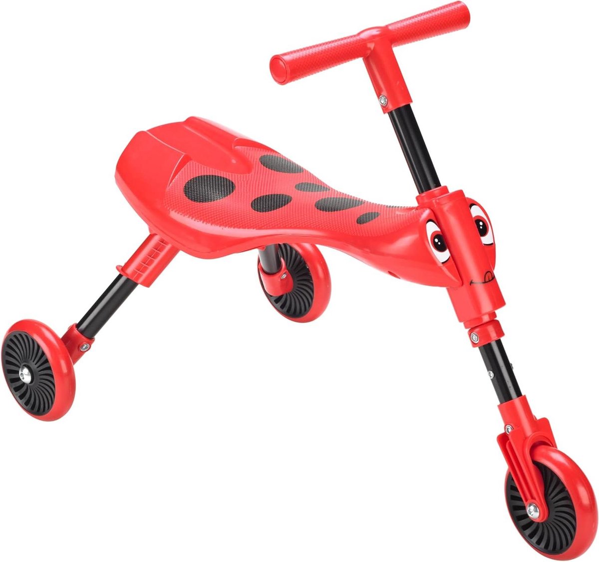 Loopfiets Drie Wieler - Kinderdriewieler Peuter - Motoriek Ontwikkelen - Vouwen In Drie Stappen - Tot 20 kg - Kever Driewieler kopen online