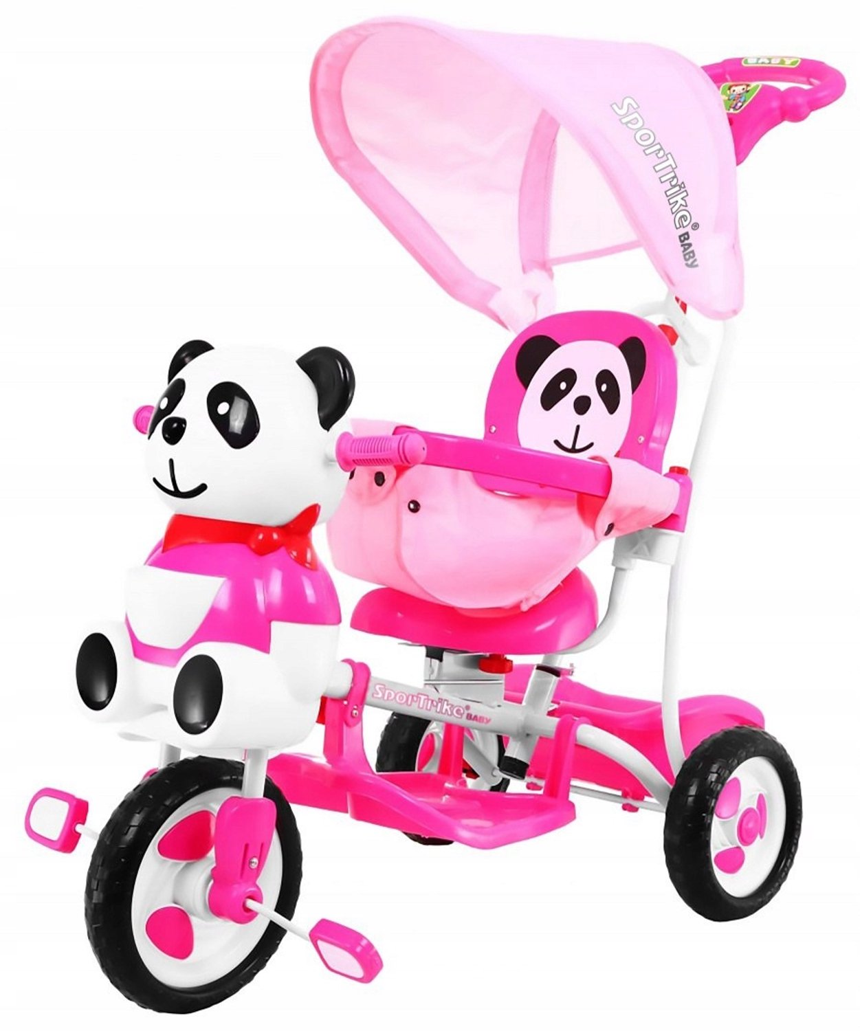 loopfiets panda met schommel en geluidsfunctie schuimwielen