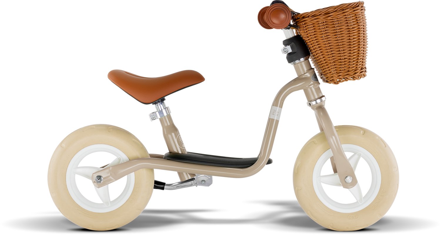 Loopfiets - Puky LR M - Retro Dusty Sand - Met mandje - Vanaf 2 jaar Loopfiets kopen online