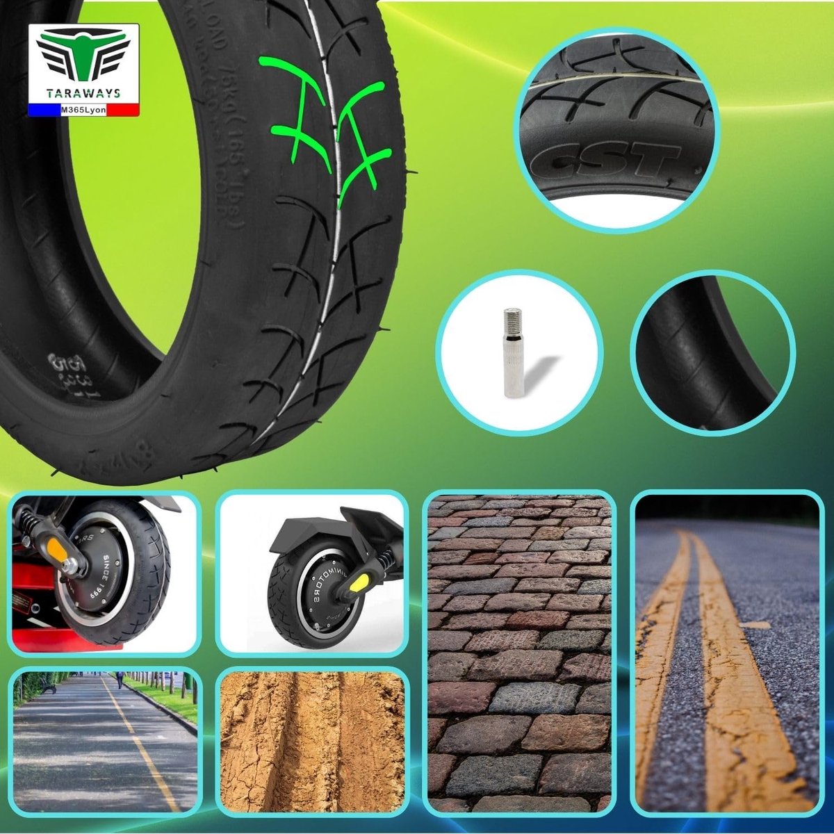 m365lyon tyres and inner tube and full tyre for dualtron mini and speedway light scooter c pull tube shopvlot