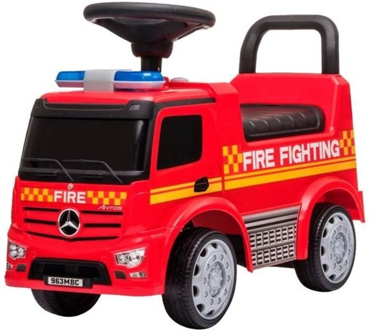 mercedes antos brandweer loopauto rood
