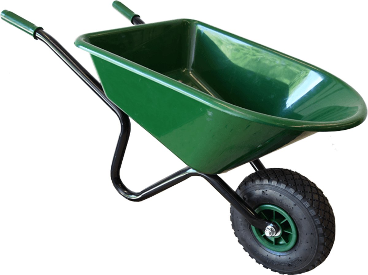 meuwissen agro kinderkruiwagen speelgoedkruiwagen metalen frame kunststof bak nml wiel groen