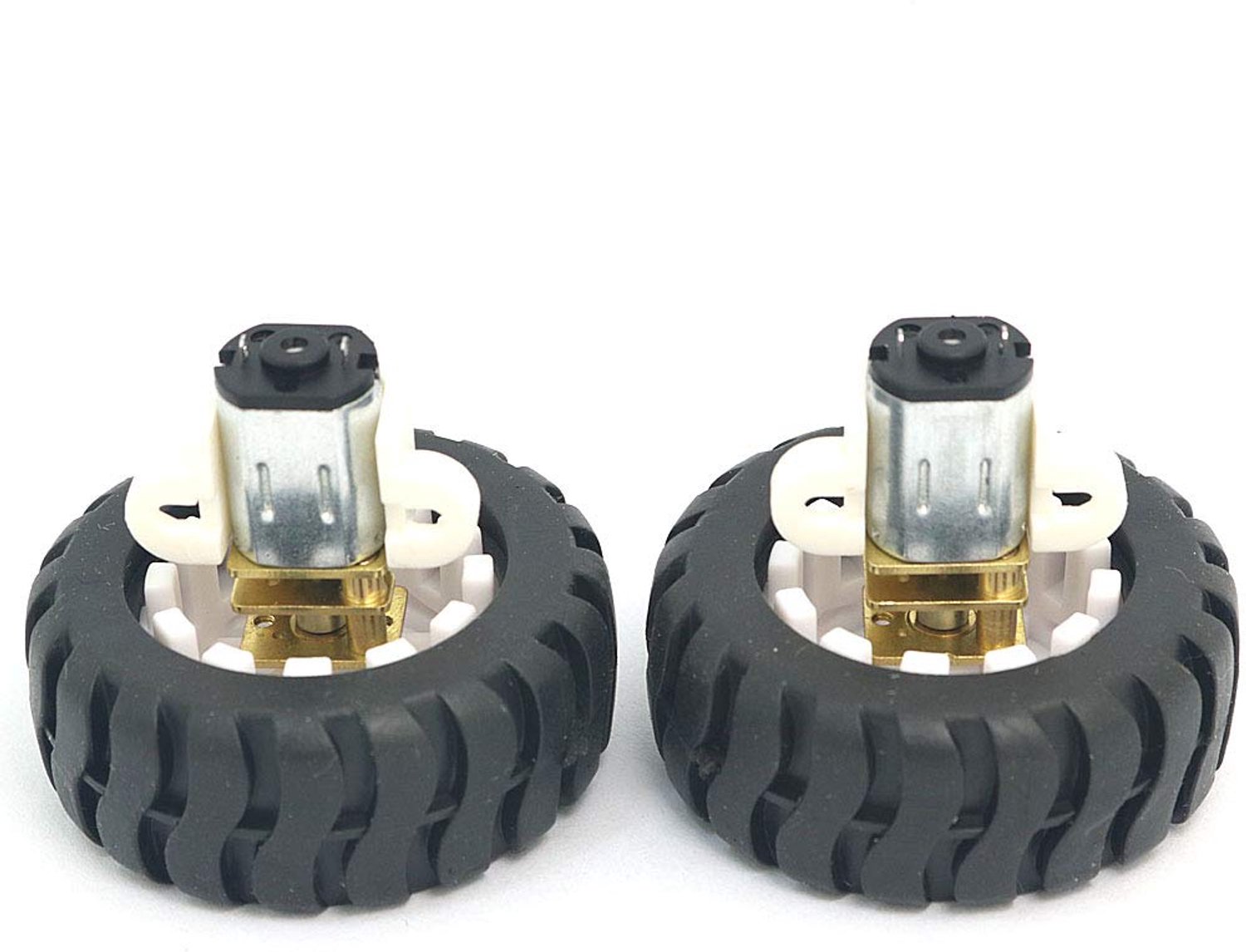micro tandwielmotor 6v 2 stuks rubberen wielen ideaal voor robotauto s servicetopper