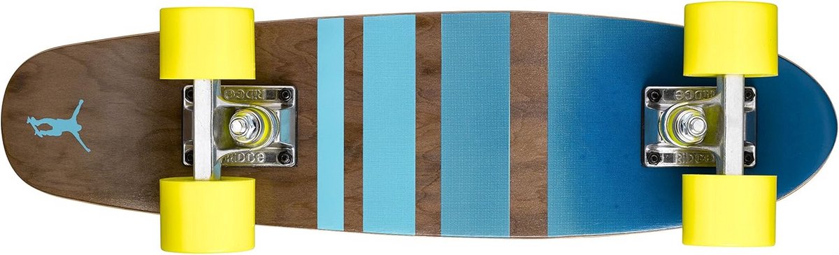 Mini Cruiser Skateboard 55cm Compleet Gemonteerd Met Zachte Wielen Skateonderdeel kopen online