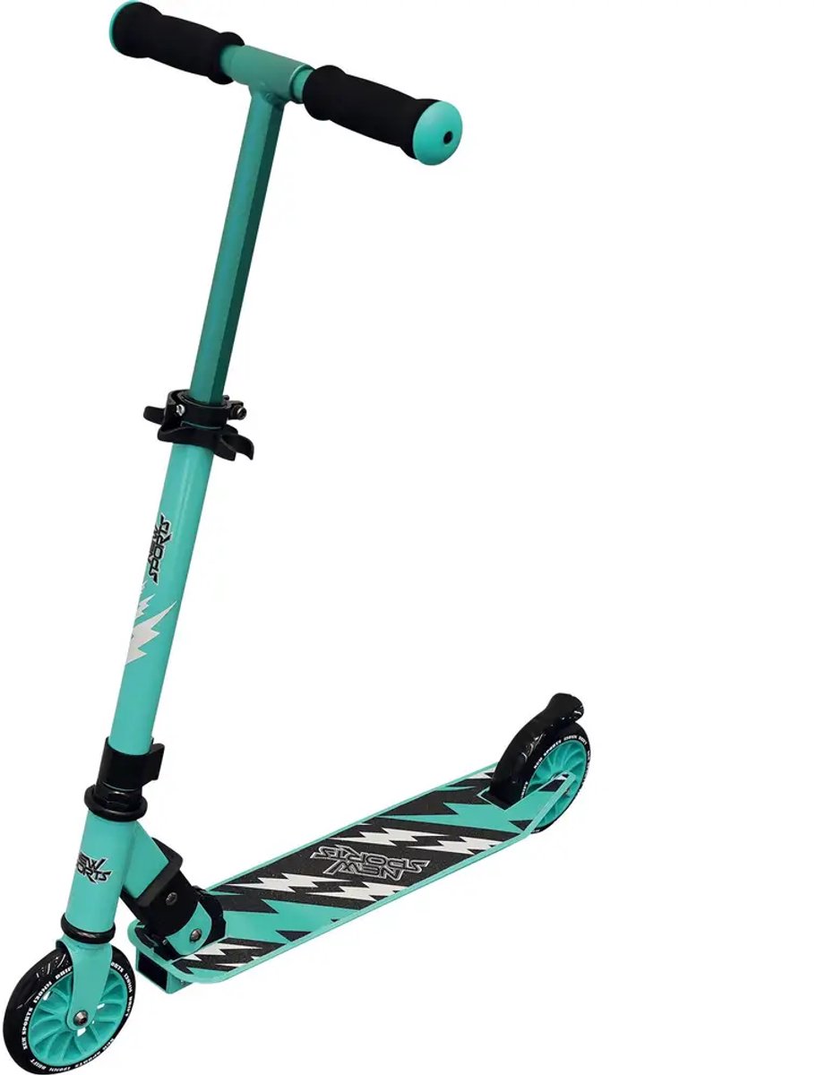 New Sports step mint zwart 120mm ABEC7 kinderstep aluminium. Step kopen online