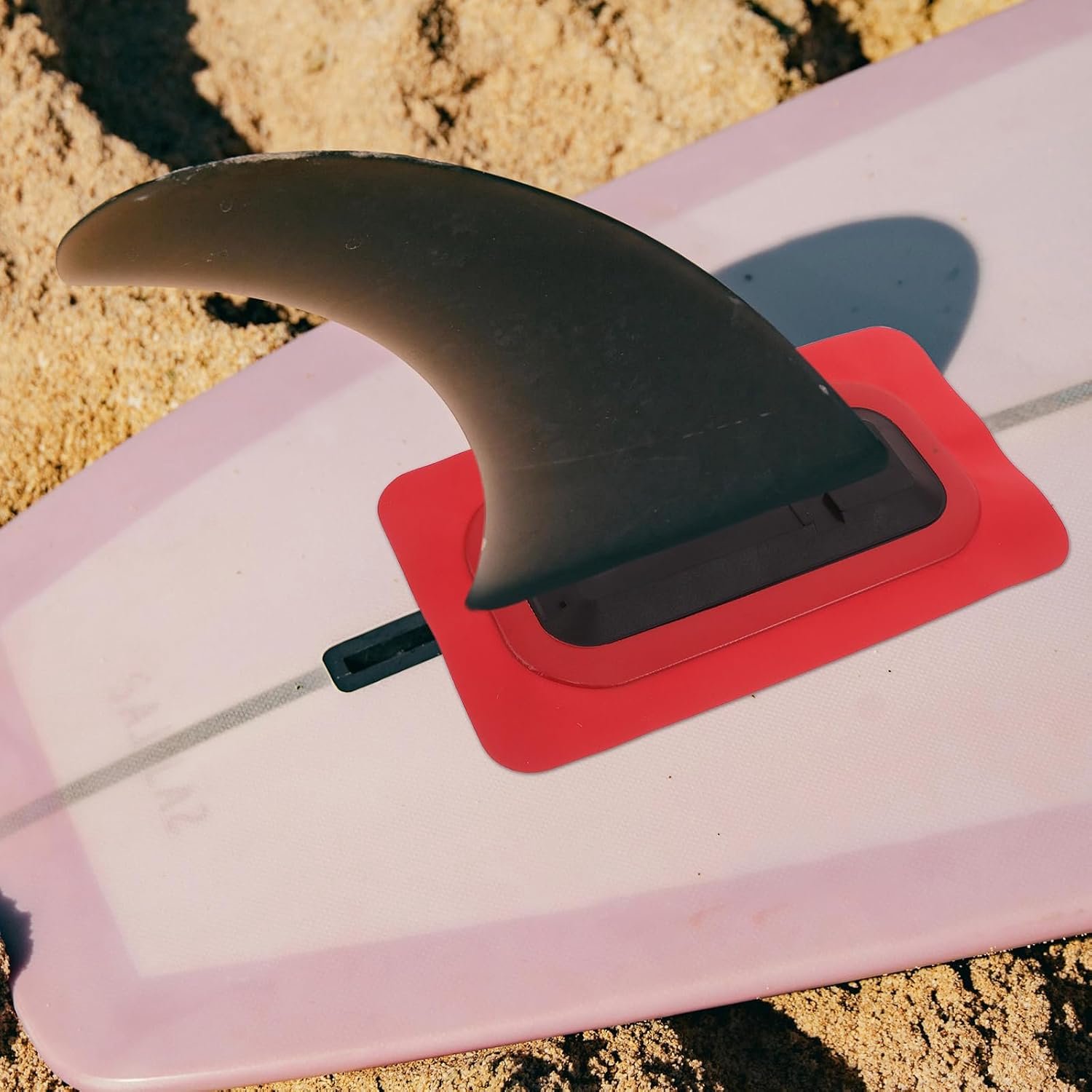 paddleboard fin box base adapter duurzame surfplank connector voor sup verbeterde stabiliteit wendbaarheid vervangende accessoire voor stand up paddleboards zwart rood