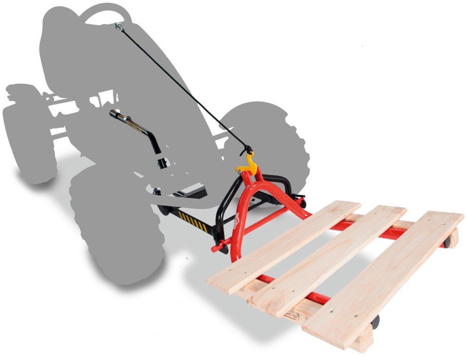 palletvork xl accessoire voor go kart