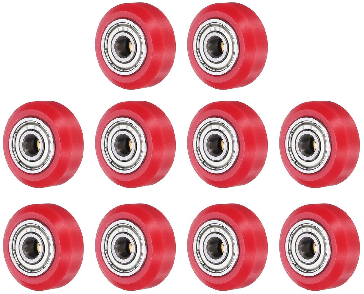 pom rollen 24mm solide high speed gantry wielen 625zz lagers vermindert trillingen en geluiden 10 stuks vemera