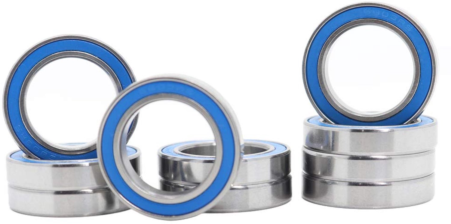 precision kogellagers 17x26mm rubber seals 10 stuks