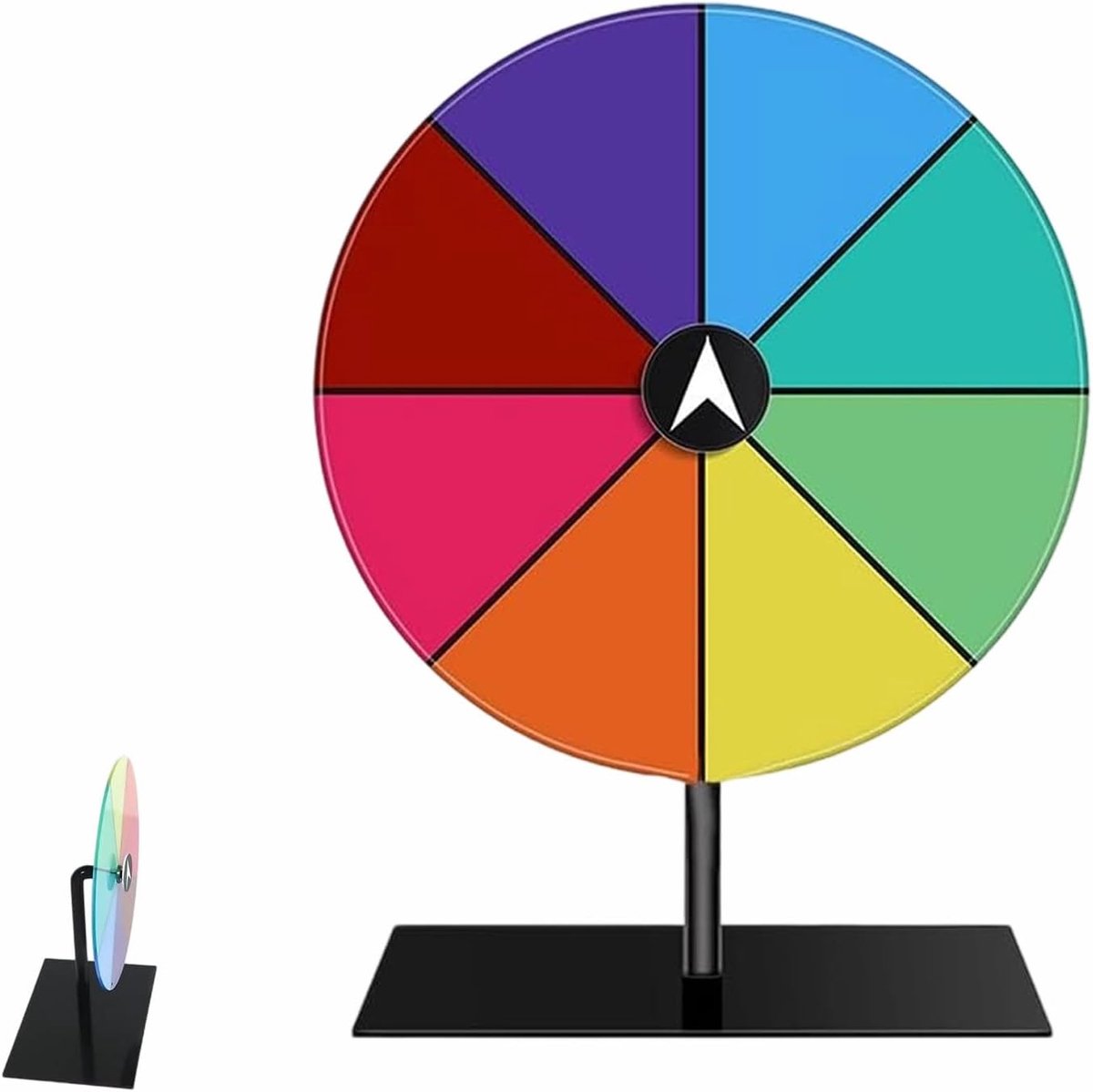 Prijswiel - Hoogwaardige acryl - Stevige staalstandaard - Perfect voor feesten - ShopVlot Skateonderdeel kopen online