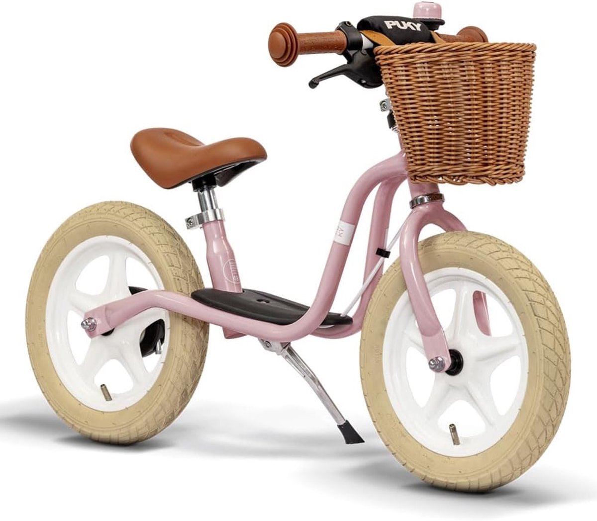 PUKY LR L Classic Retro Rose Loopfiets voor kinderen van 2 1/2 jaar, met rem, balansfiets, ergonomische zitting, veiligheidshandgrepen en stuurbekleding, in hoogte verstelbaar zadel en stuur Loopfiets kopen online