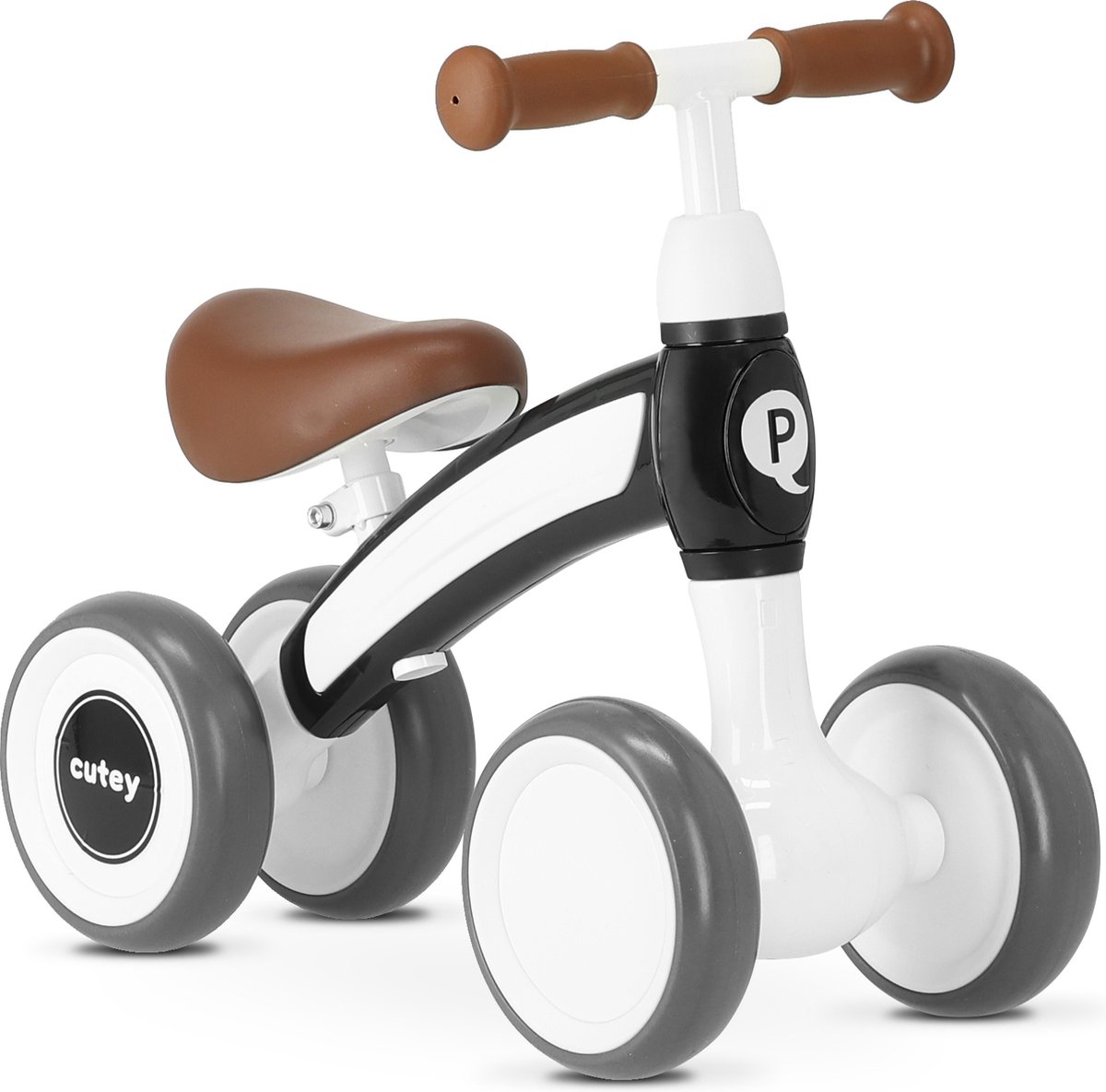 Qplay Cutey Loopfiets - Zwart Loopfiets kopen online