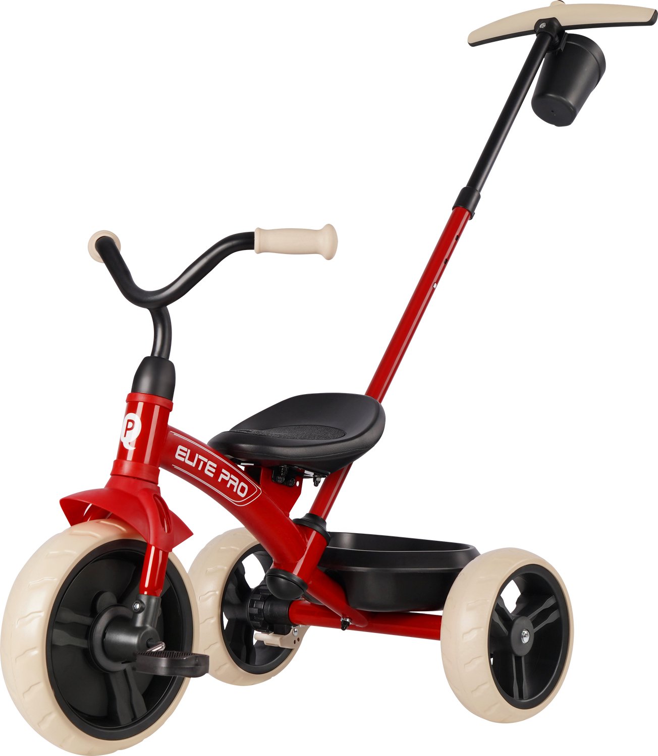 QPlay ELITE PRO TRIKE - Red - 2-in-1 Driewieler Driewieler kopen online