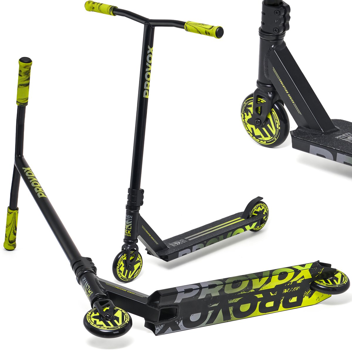 RAVEN Provox Zwart/Limoen 110mm Stuntstep HIC Step kopen online