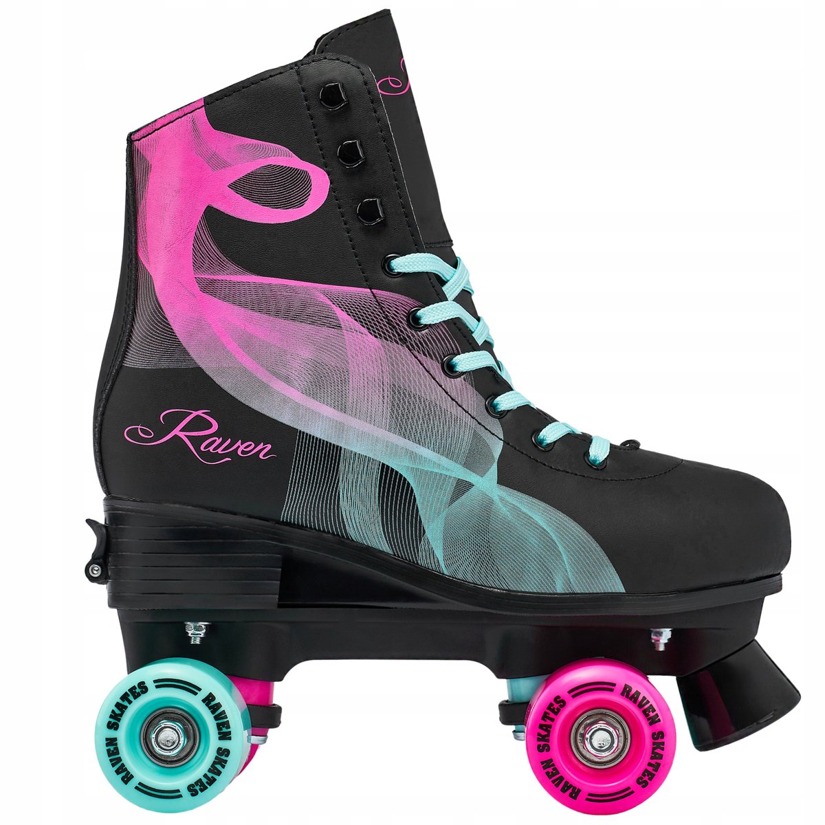 RAVEN Serena Mint/Pink Wrotki Regulowane Rozmiar 31-34 Rolschaatsen kopen online
