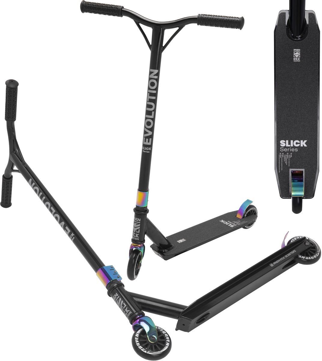 raven slick color 100mm stuntstep