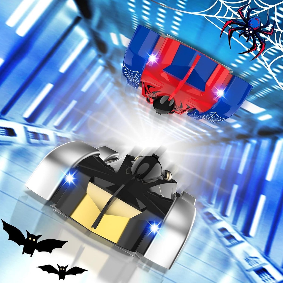 rc drift car rood oplaadbare rc auto met led licht voor kinderen