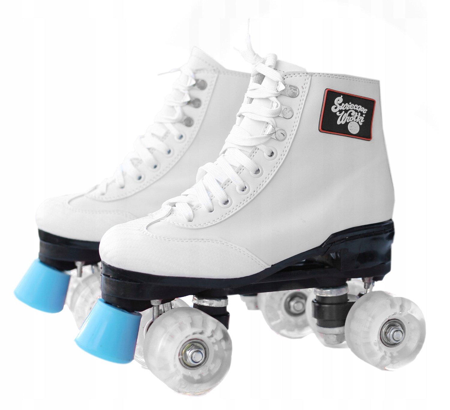 Retro Witte Led Wielen Skates - Maat 37 Rolschaatsen kopen online