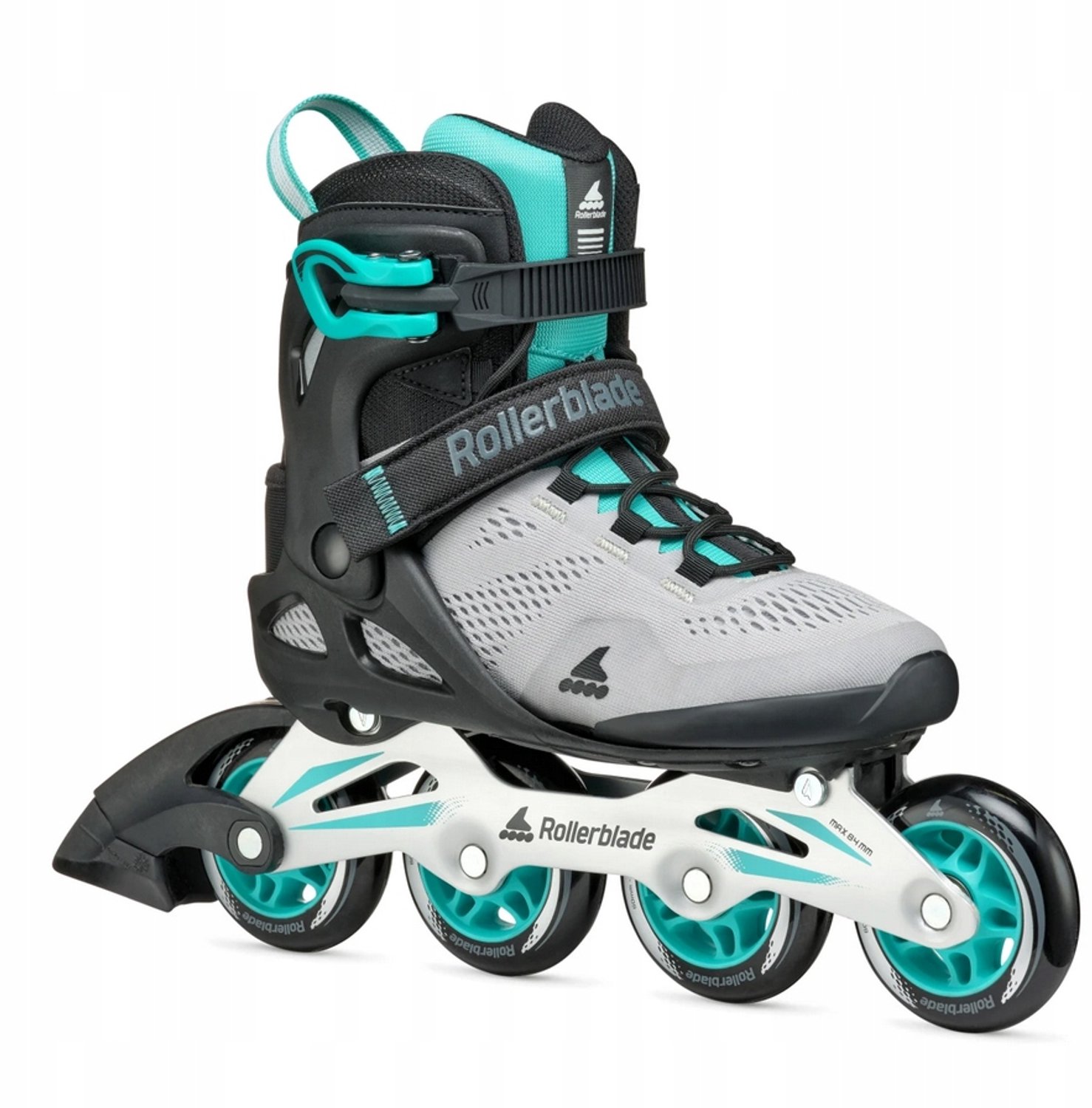 Rollerblade Macroblade 80 W dames rolschaatsen maat 42/42.5 grijs blauw Rolschaatsen kopen online