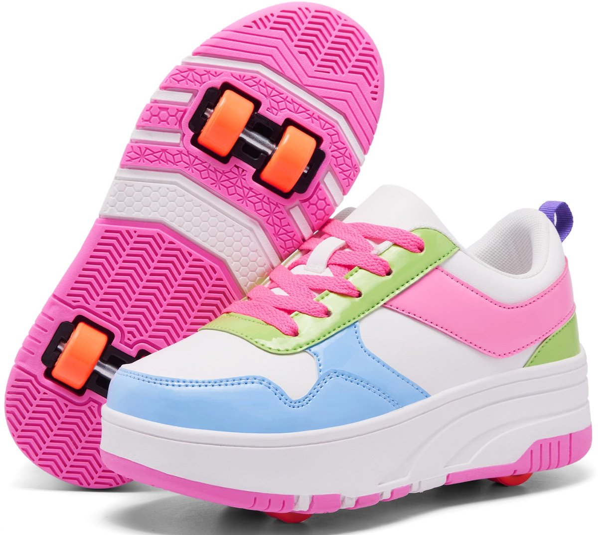 rolskates voor kinderen afneembare wielen outdoor gebruik