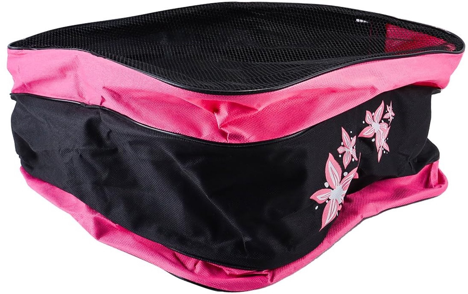 roze draagtas voor rolschaatsen van oxford stof