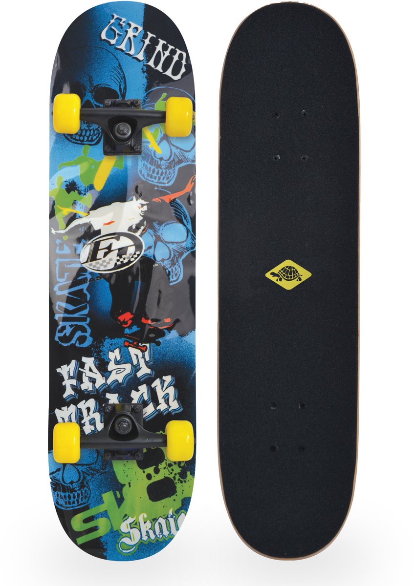 schildkr t skateboard 31 inch fast track recreatie skateboard