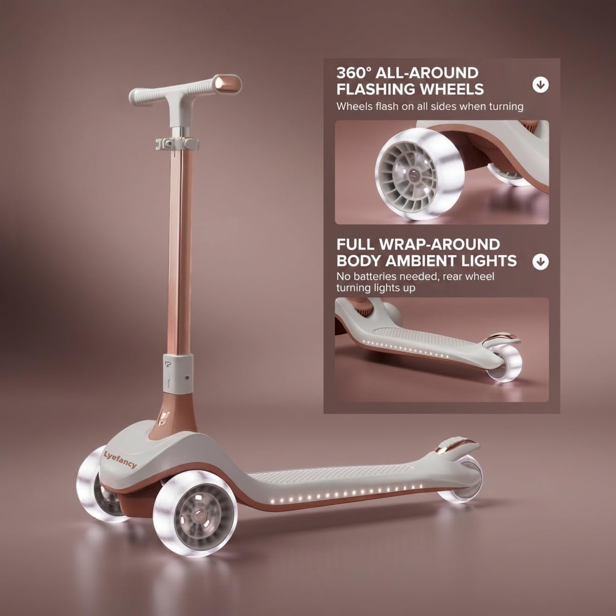 Scooter met 3 wielen voor kinderen 3-14 jaar - verstelbaar stuur - maximaal 100 kg - begeleidt de groei - m-winkel Step kopen online