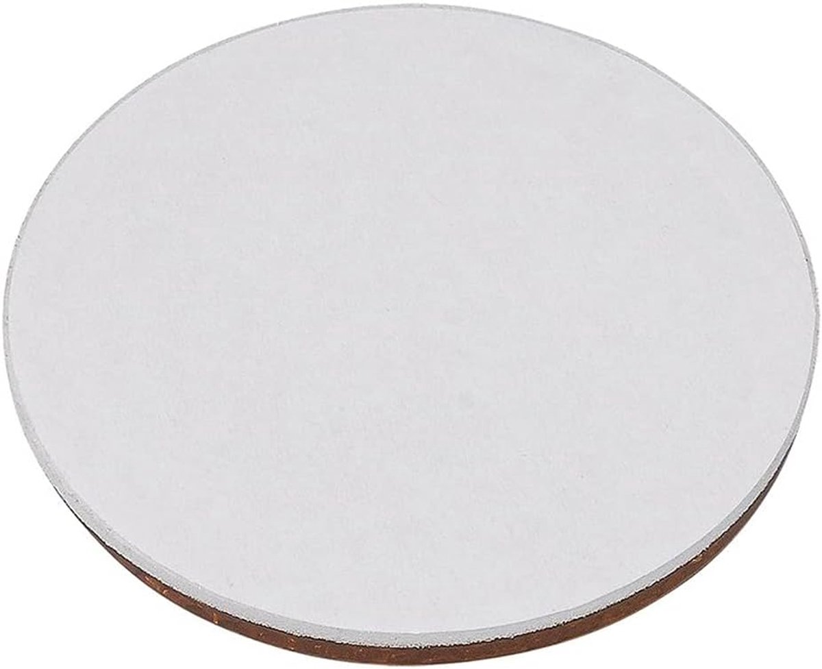 set of 4 adhesive reflectors for trailer caravan tractor round rectangular white round shopvlot