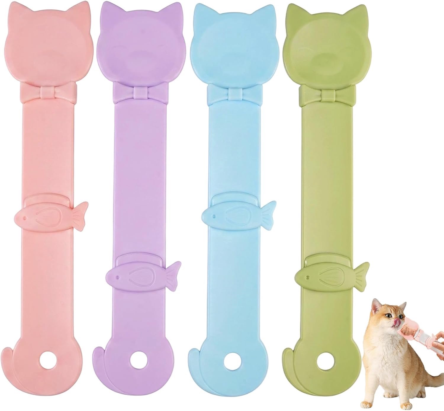 Set van 4 kattenvoerlepels - kattenlepels Skateonderdeel kopen online