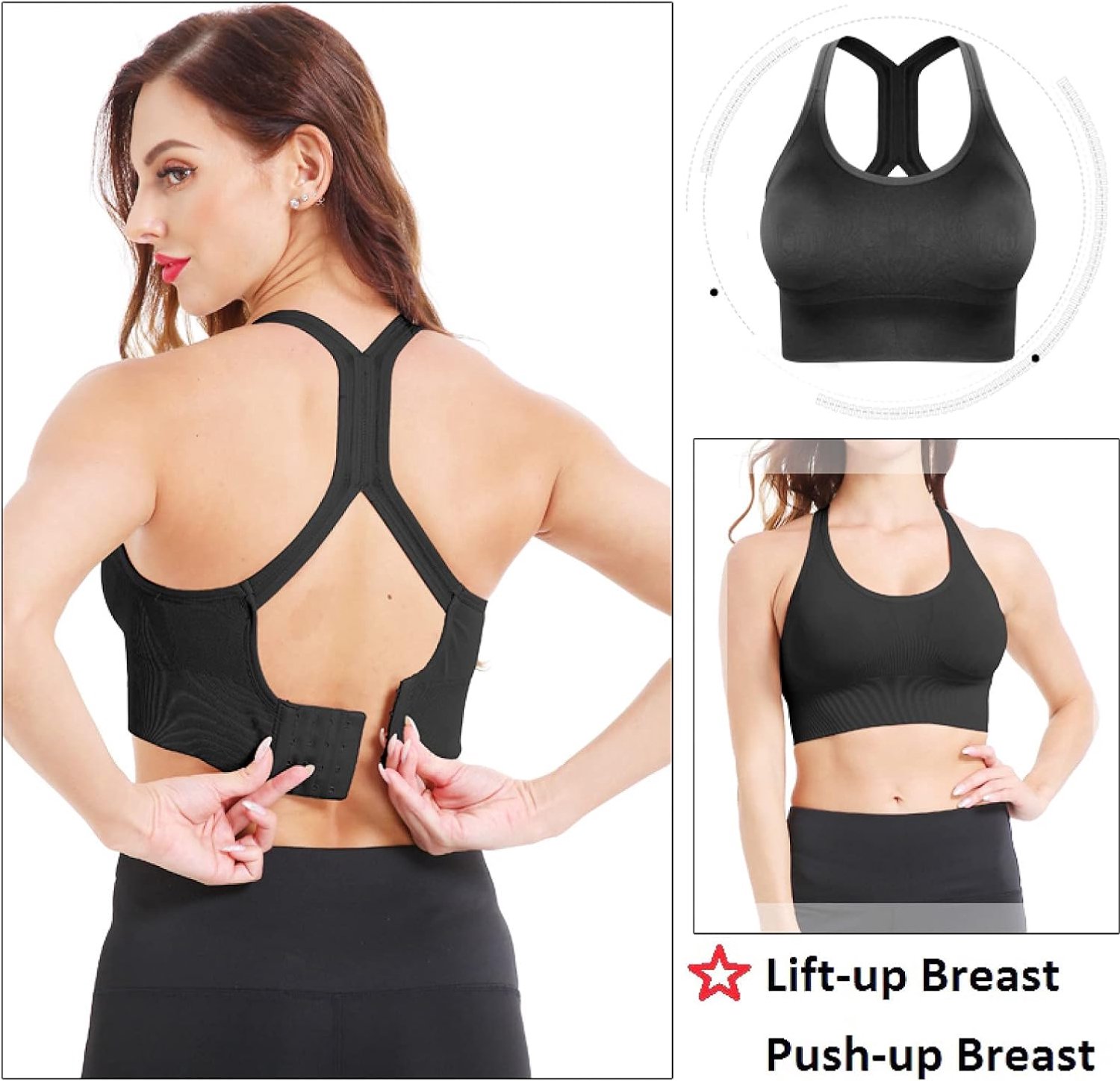 Sexy Back Mesh Sport Tops Yoga BH Voor Vrouwen Push Up Brassiere Draadloze Gym Fitness Vest Tank Top Naadloze Running BH Step kopen online