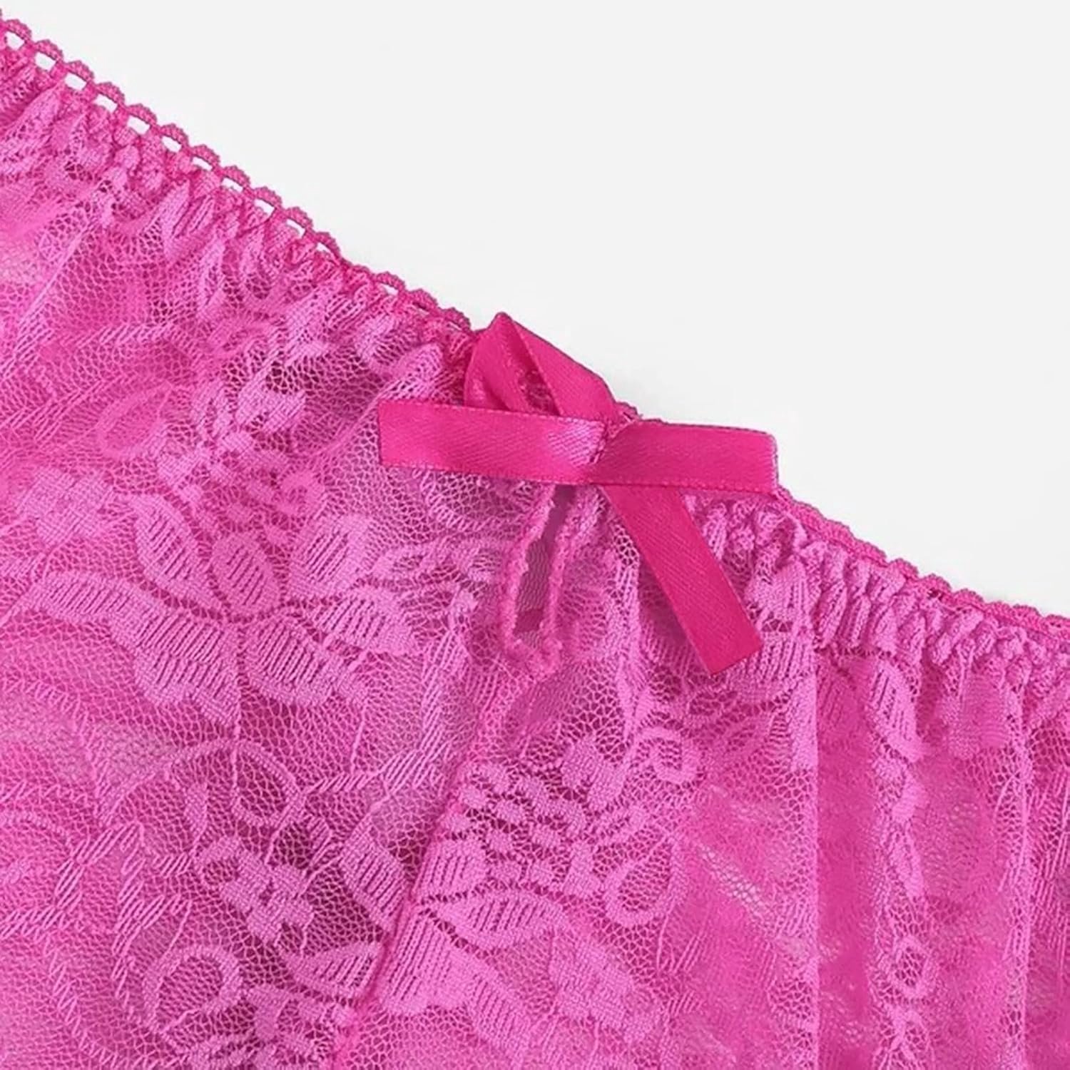 sexy lingerieset kant satijn babydoll transparant grote maat dames netpak push up valentijnsdag comfortabel a141