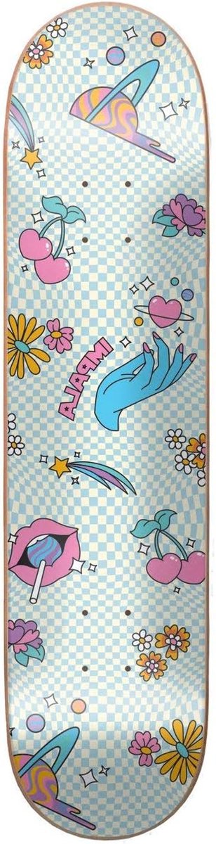 skateboard deck deck longboard deck straat skateboarden lichtgewicht ethereal technologie 8 0 x 31 5 inch meerkleurig