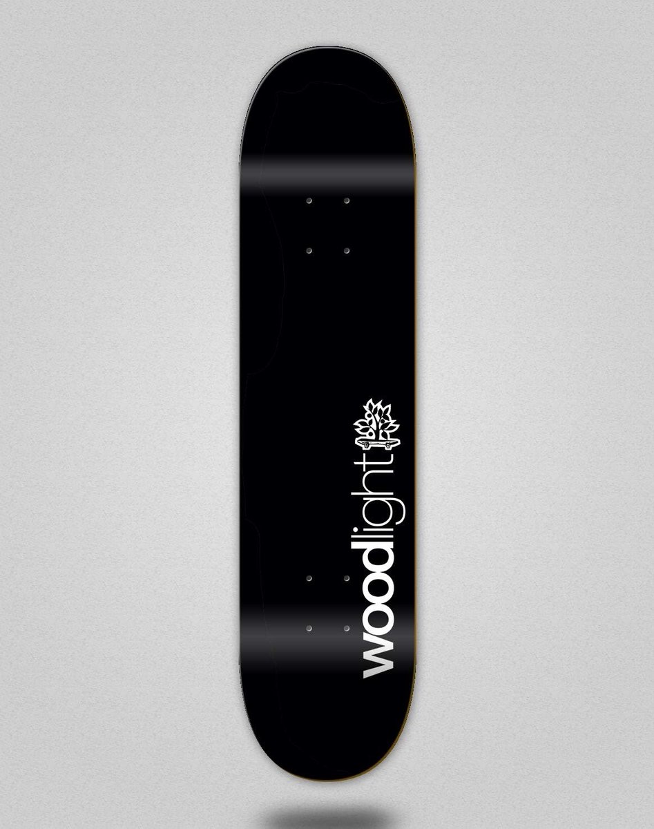 Skateboard Deck - Houten Plank - Street Cruising - Lichtgewicht Ontwerp - 8.125 Inch - Zwart Skateonderdeel kopen online