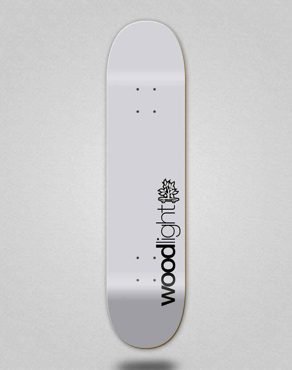 skateboard deck houten plank street skate lichtgewicht constructie 8 125 inch grijs