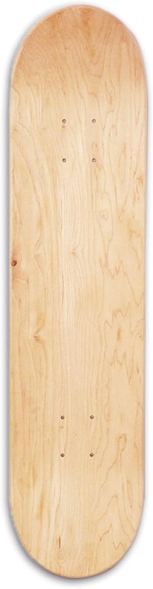 skateboard deck skate dek skaten dubbel concave 79 cm esdoornkleur