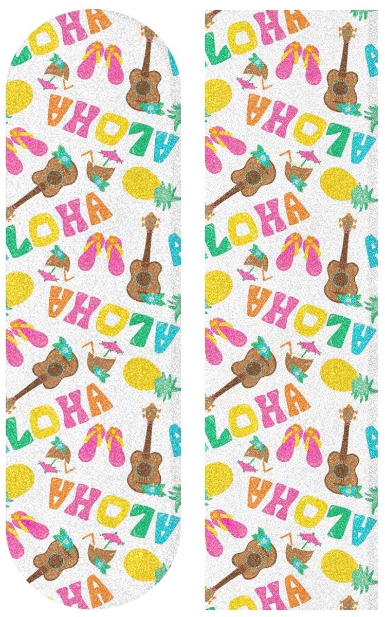 skateboard griptape deck schuurpapier skateboarden anti slip universeel aloha gitaar