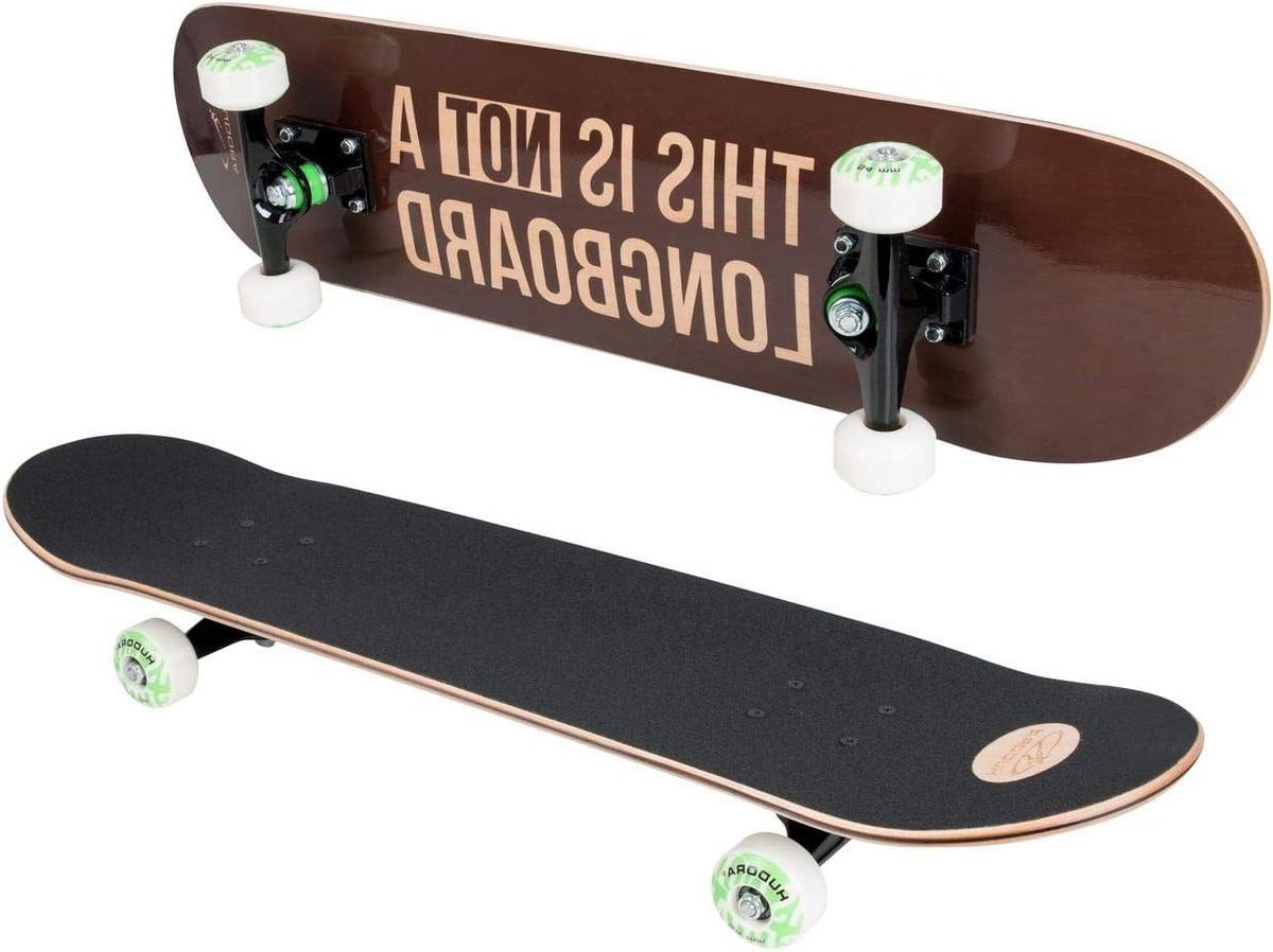 skateboard skate plank buiten sporten 7 laags esdoornhout 54 mm wielen multicolor