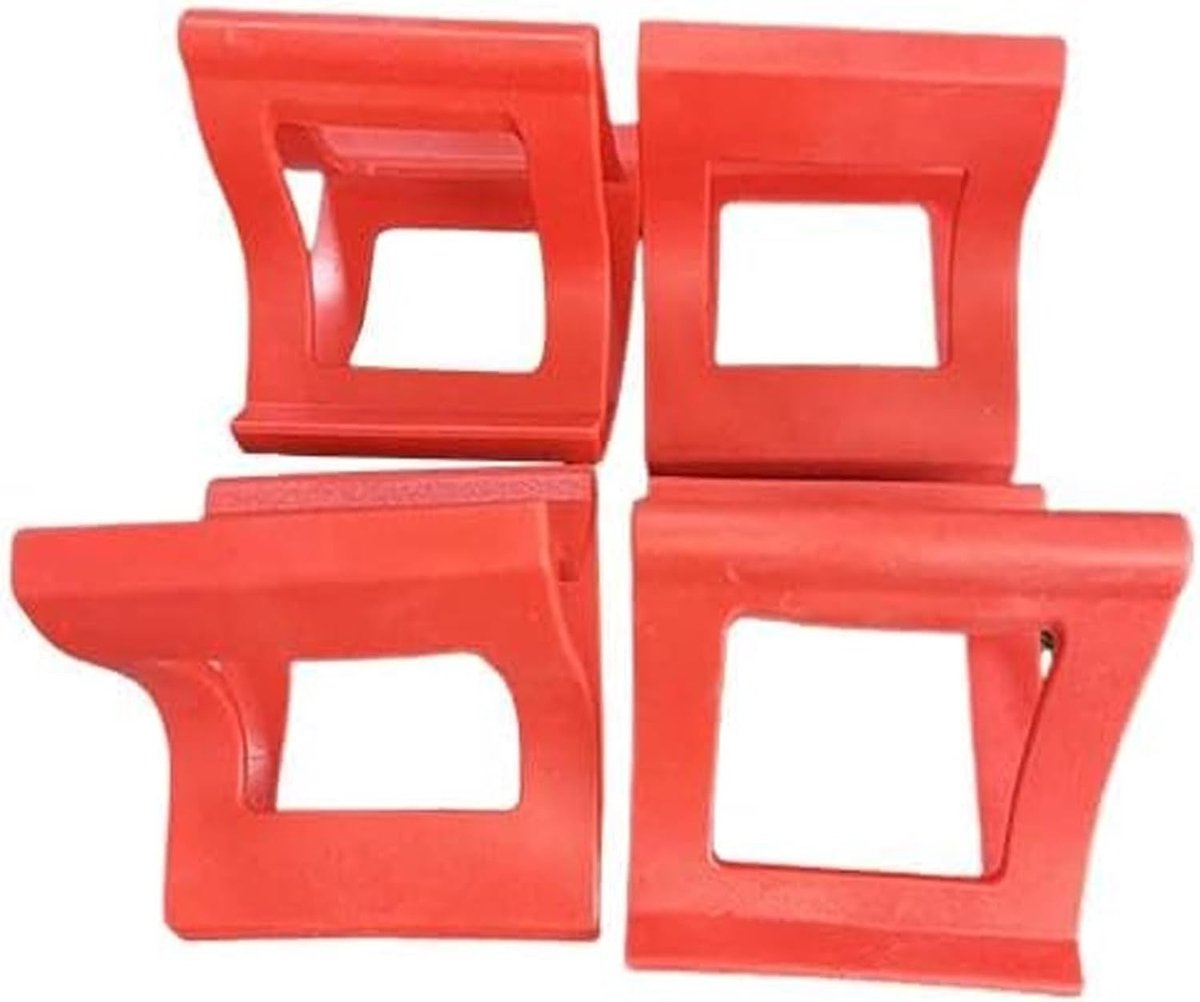Skateboard Training Accessoires Set - 4 Stuks Beschermringen en Wielen voor Beginners, Veilig en Snel Skaten voor Jongens en Meisjes (Rood) Skateonderdeel kopen online