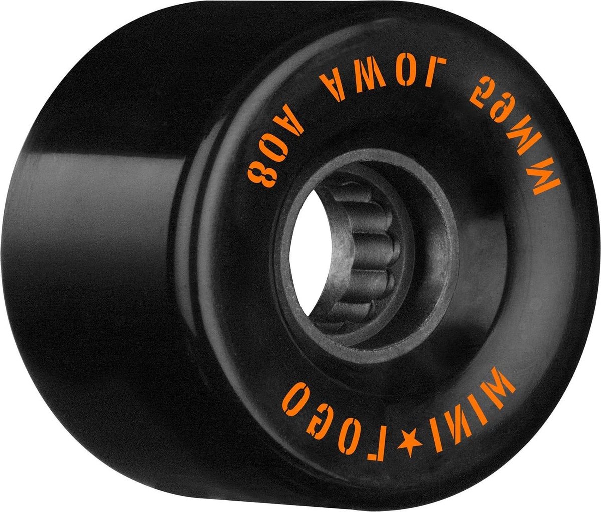 skateboard wielen cruiser wielen all terrain rijden hoge rebound urethaan 59mm zwart