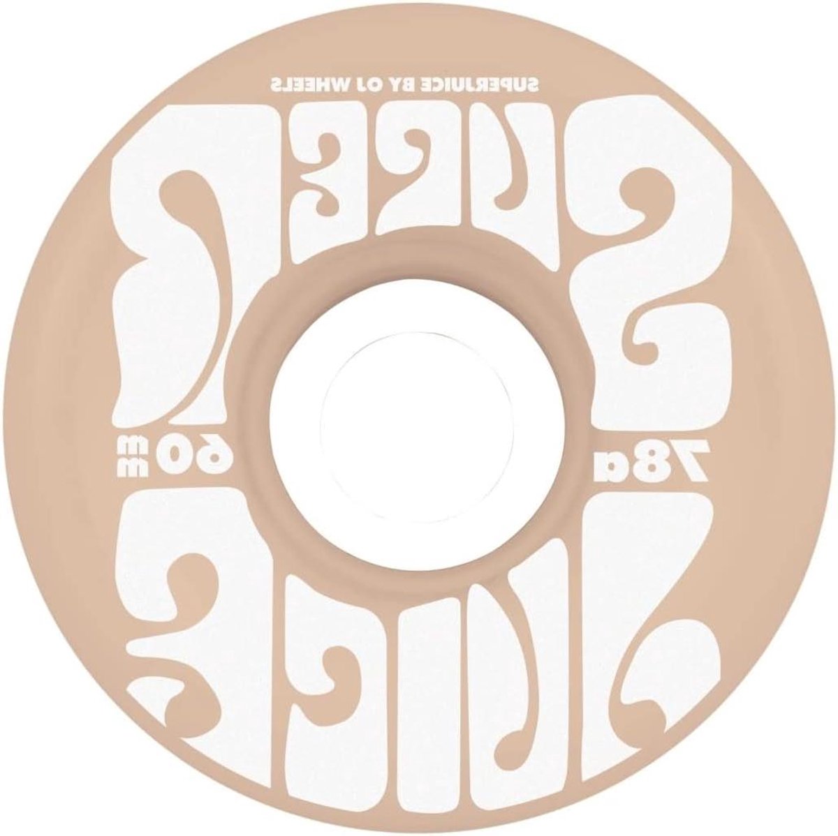 Skateboard Wielen - Mini Super Juice - Skateboarden - Chipbestendige Vorm - 55mm 78a - Mokka Skateonderdeel kopen online
