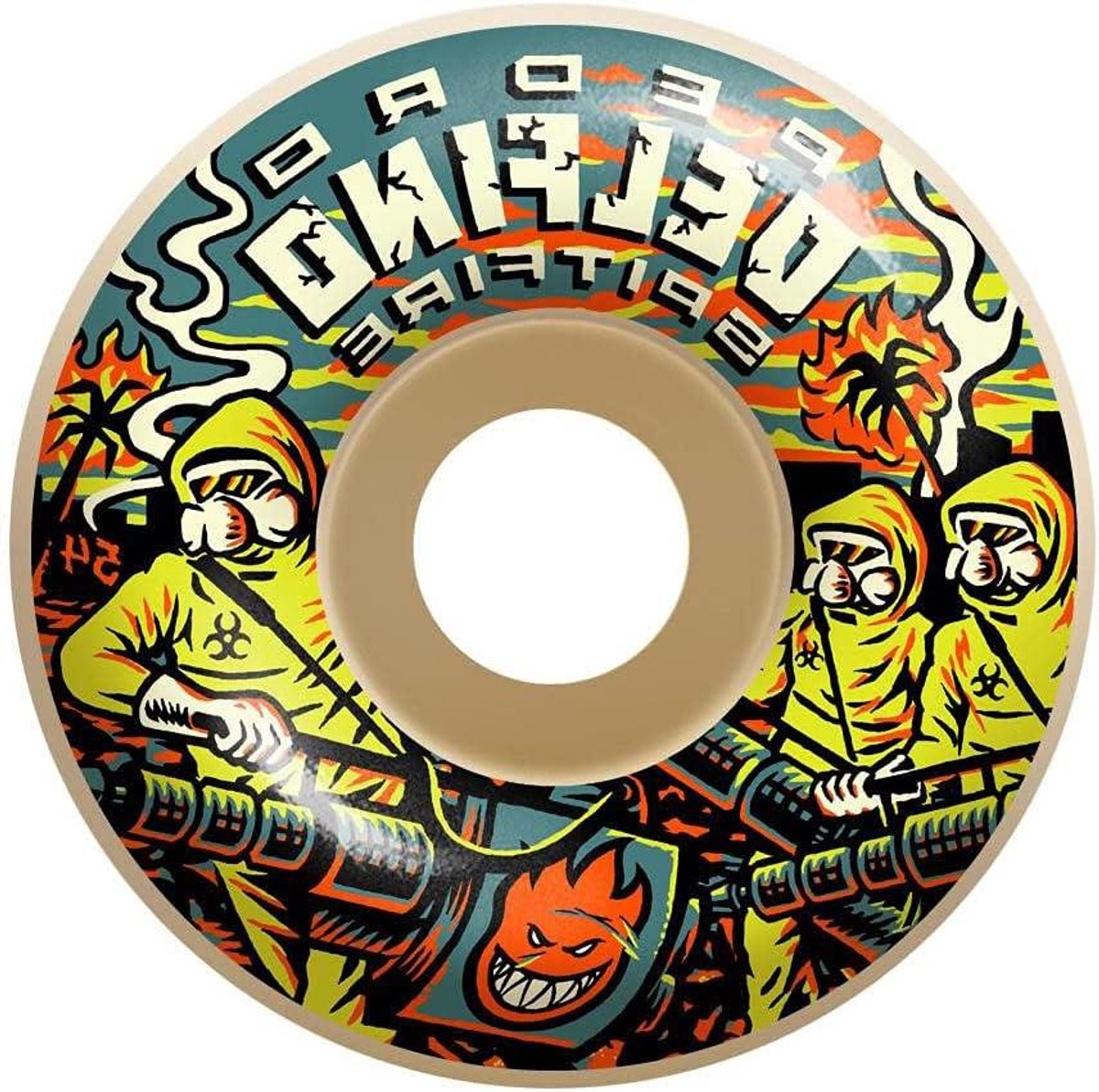 Skateboard Wielen - Pro Classics - Street Skaten - Ongepaste Flatspot Weerstand - 54mm Set van 4 - Wit Skateonderdeel kopen online