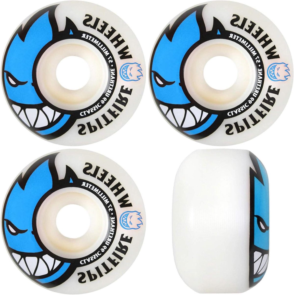 Skateboard wielen set - Skate wielen - Skateboarden - Bighead design - 51 mm - Meerkleurig Skateonderdeel kopen online