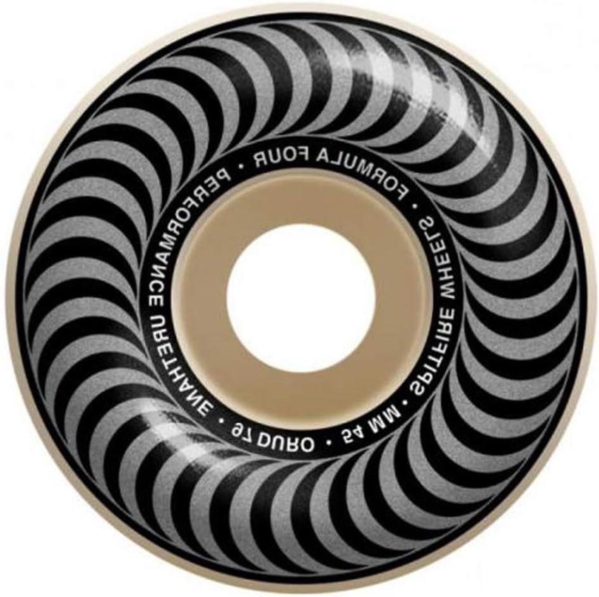 Skateboard Wielen - Wielenset Skateboard - Straat Skaten - Platte Spot Weerstand - 54 mm - Zilver Skateonderdeel kopen online