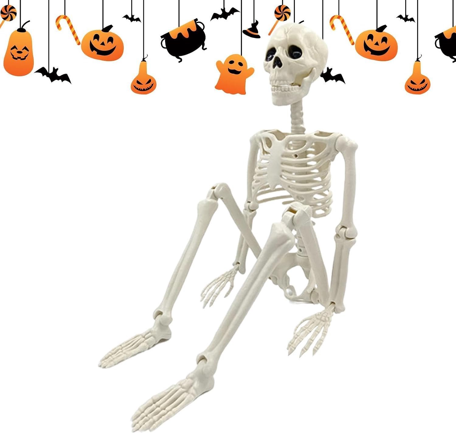 Skelet Decor 40 cm Beweegbare Gewrichten Realistisch Spookachtig Skelter kopen online