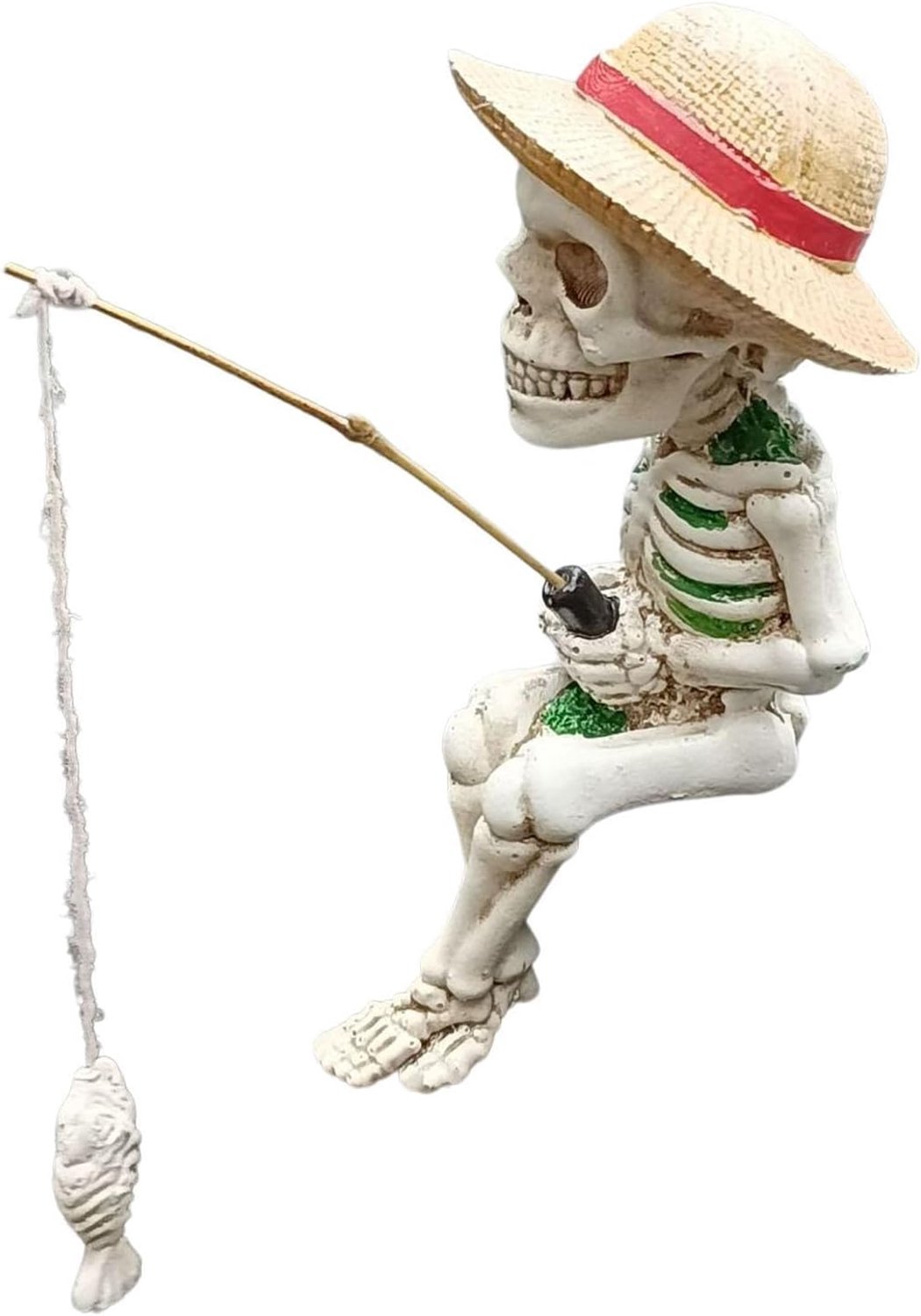 skelet decoraties 3d schedel beeldje halloween ornament