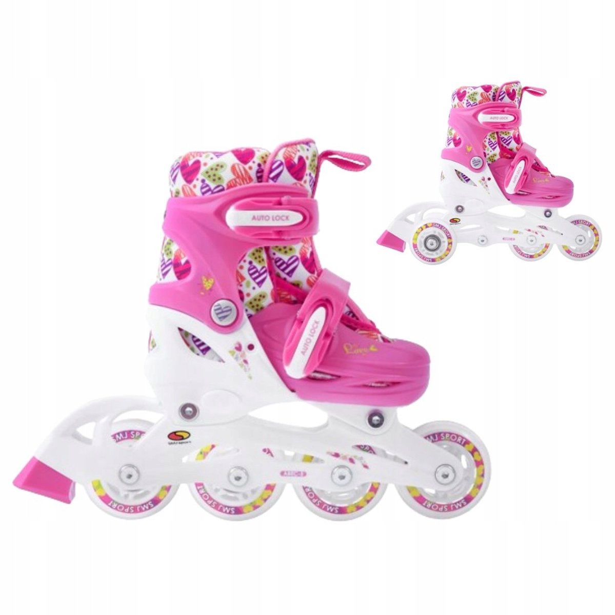 SMJ Sport Kinder Schaatsen & Skeelers 2-in-1 Verstelbaar Maat 26-29 Rolschaatsen kopen online
