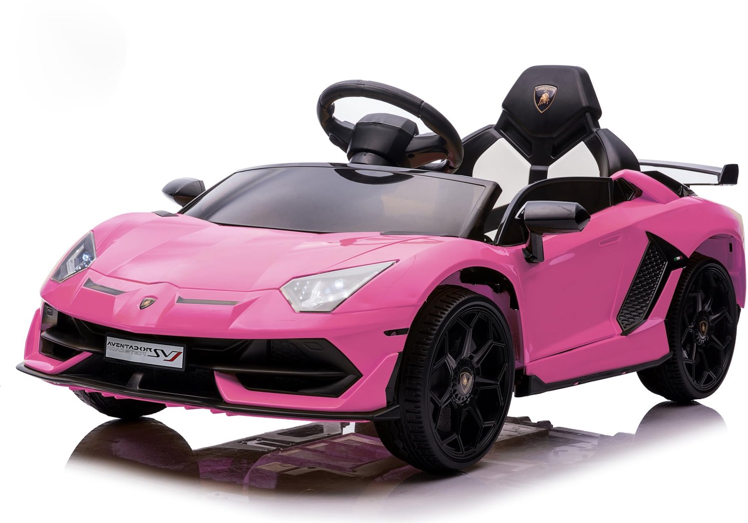 snelshoppen elektrische auto voor kinderen 12v dubbele motor 25w hydraulische deuren veilige afstandsbediening roze voor kinderen van 3 to