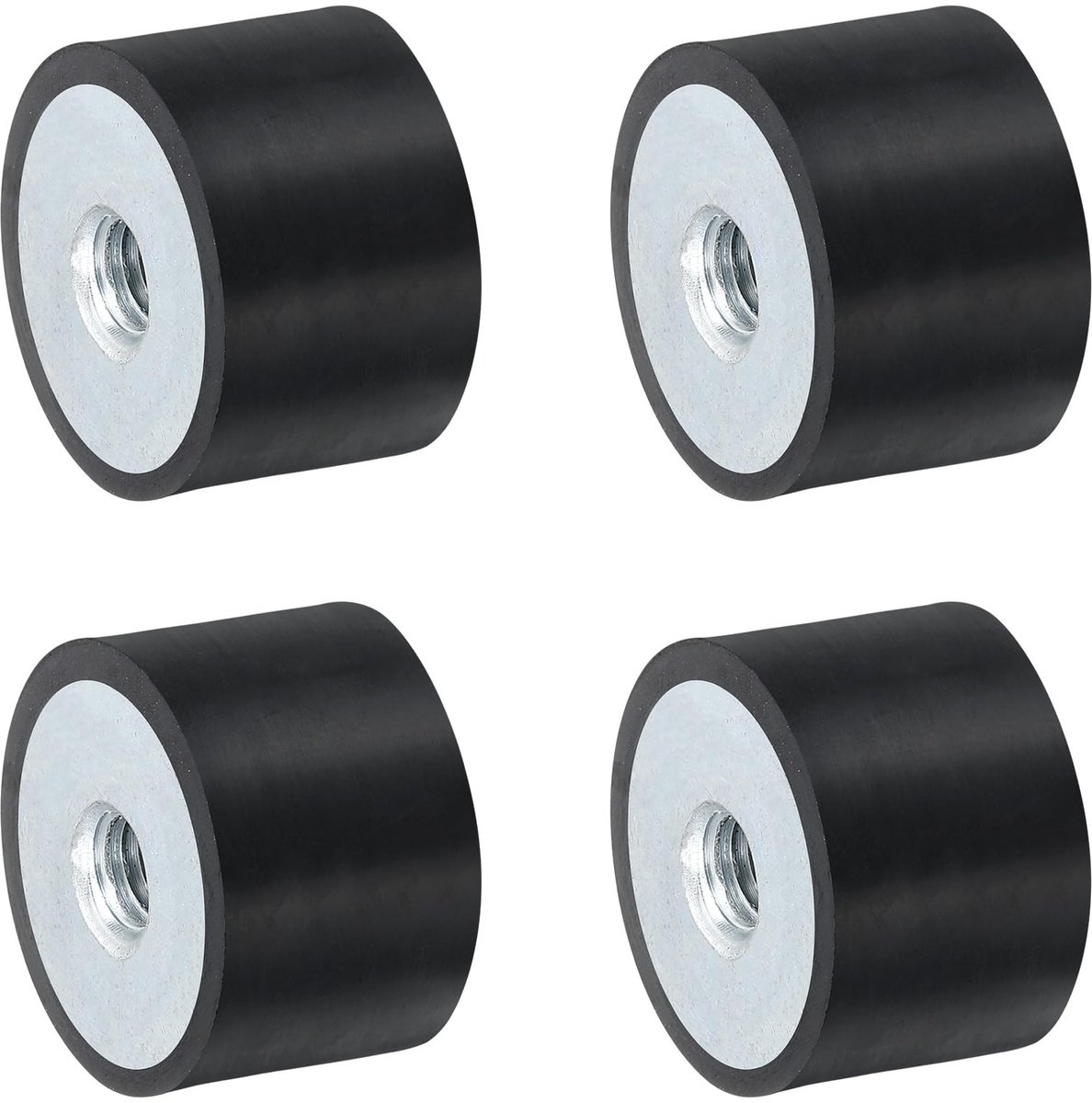 solidchoice set van 4 rubber bushings voor antivibratie toepassingen