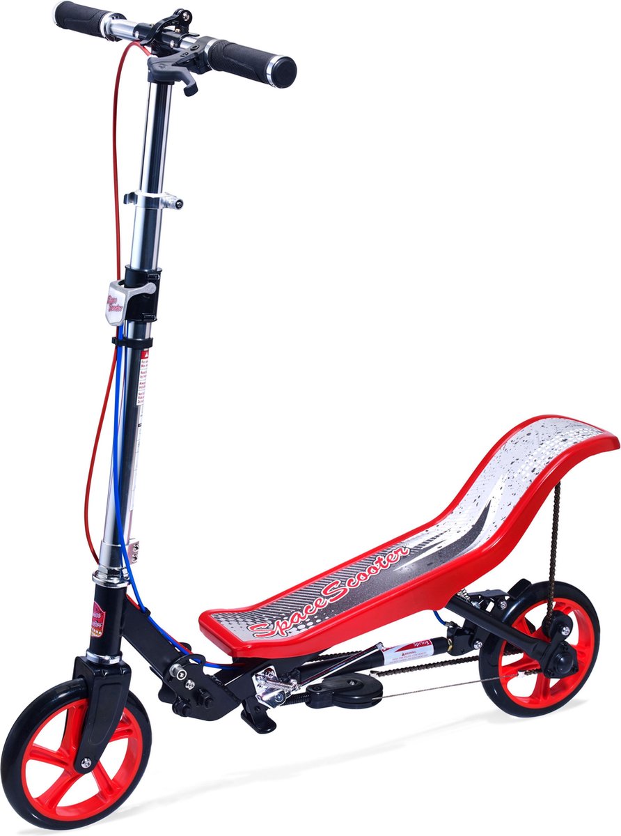 space scooter x590 rood zwart tot 115 kg step