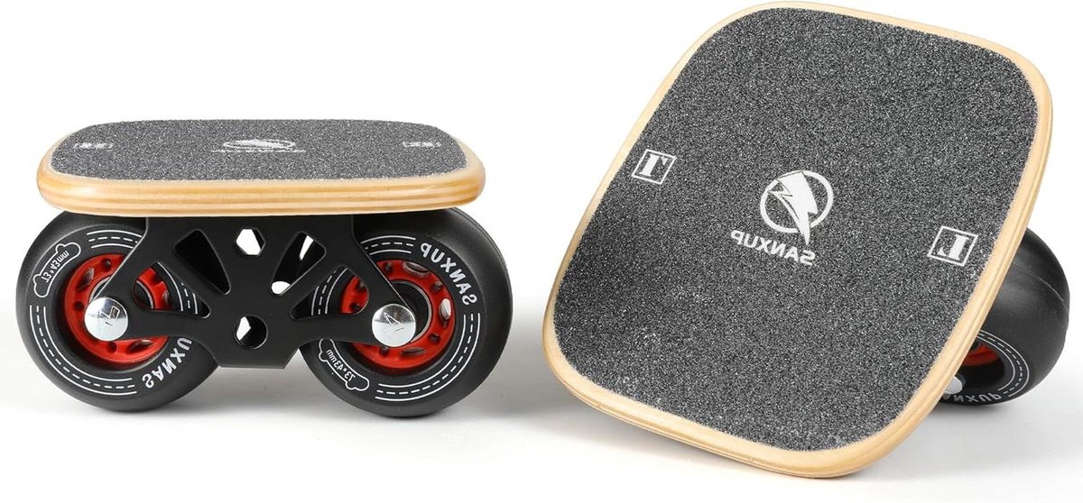 split skateboard freeskateboard casterboard stadsverkenning street dubbele wielbasis beugel 13 7 x 16 5 cm zwart